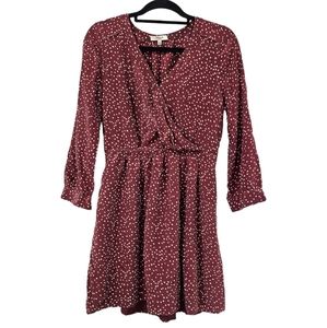 Madewell Kali Silk Polka Dot Dress